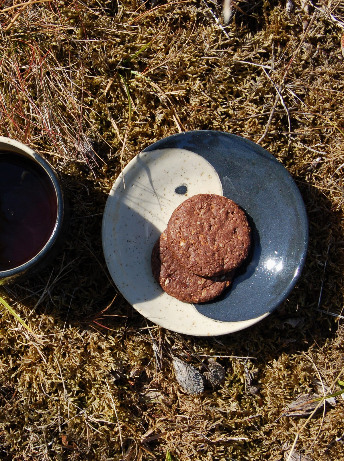 Yin Yang skål, black